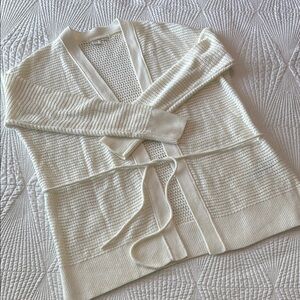 GAP Women's Cream Knit Cardigan